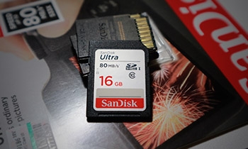 ทดสอบ SD SANDISK SDHC-I 16GB (80MBps)