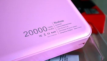 [รีวิว] Yoobao M25 20000mAh Powerbank