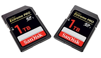 เปิดตัวต้นแบบ Sandisk SDXC 1TB  ที่งาน PHOTOKINA 2016